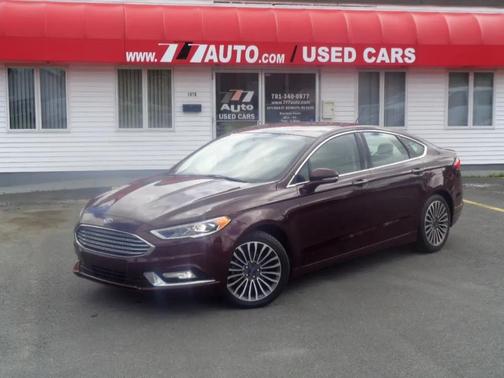 Maroon 2017 Ford Fusion SE