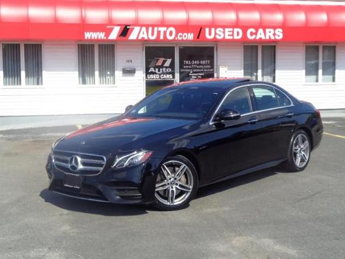 Black 2018 Mercedes-Benz E-Class E 400 4MATIC