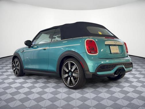 Island Blue Metallic 2024 MINI Convertible Cooper S