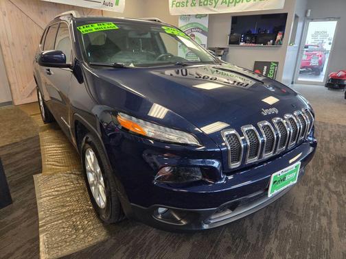True Blue Pearlcoat 2014 Jeep Cherokee Sport