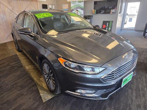 Magnetic Metallic 2018 Ford Fusion Titanium