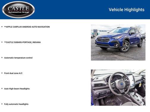 Sapphire Blue Pearl 2026 Subaru Crosstrek Premium