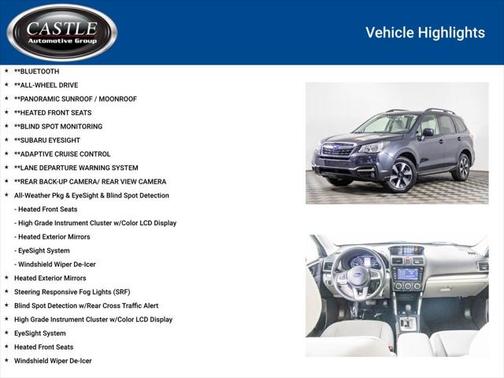 2018 Subaru Forester 2.5i Premium