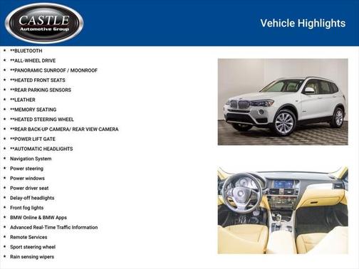 2017 BMW X3 xDrive28i