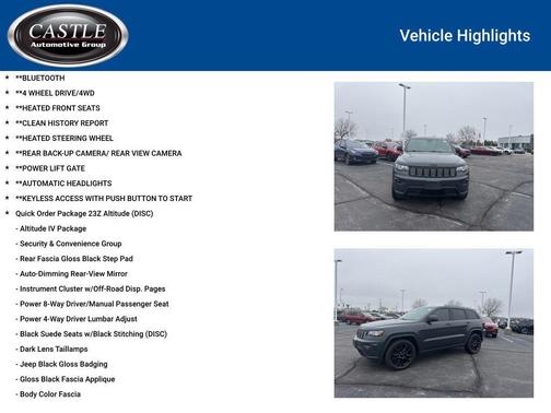 2017 Jeep Grand Cherokee Altitude