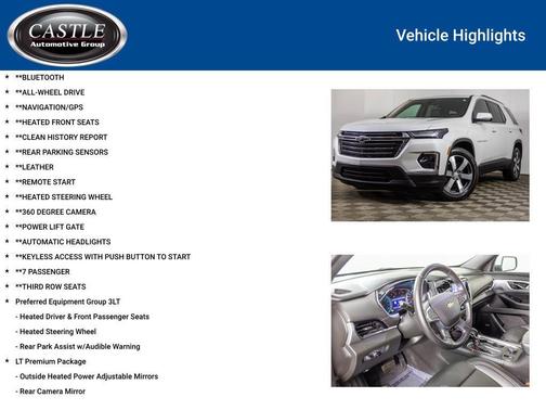 2022 Chevrolet Traverse LT Leather