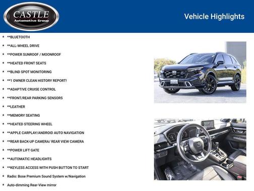 2023 Honda CR-V Hybrid Sport Touring AWD