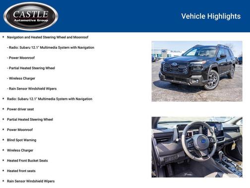 Crystal Black Silica 2026 Subaru Outback Premium