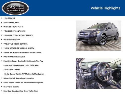 2017 Subaru Crosstrek 2.0i Premium