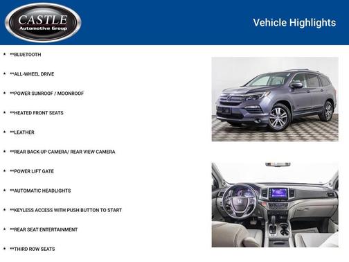 2016 Honda Pilot EX-L