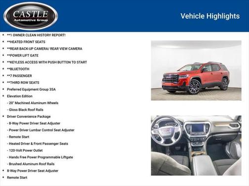 2021 GMC Acadia FWD SLE