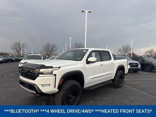 Glacier White 2024 Nissan Frontier PRO-4X