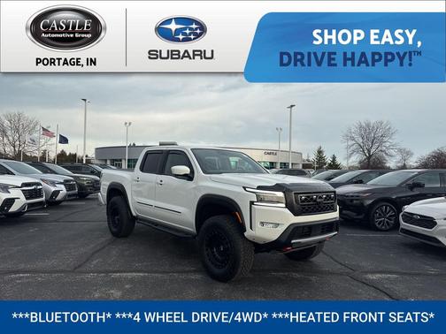 Glacier White 2024 Nissan Frontier PRO-4X