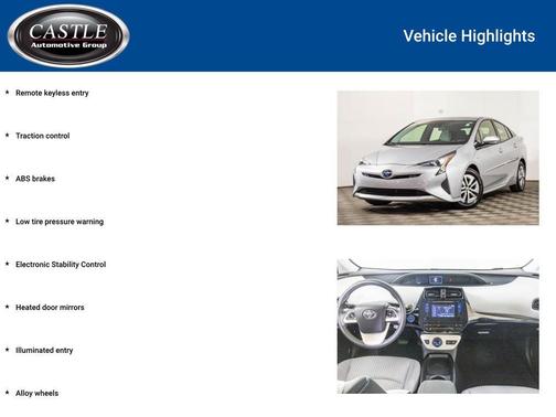 2018 Toyota Prius Two