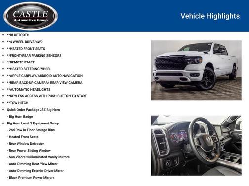 2022 RAM 1500 Big Horn/Lone Star