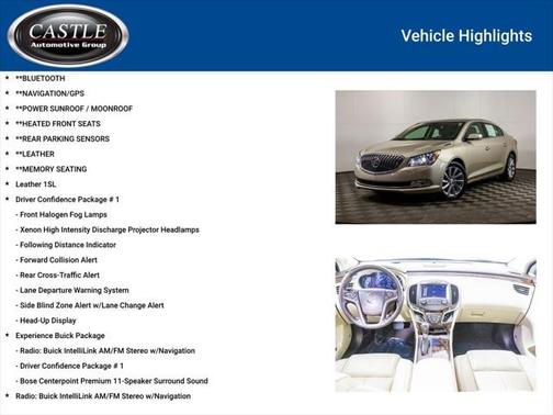 2016 Buick LaCrosse Leather