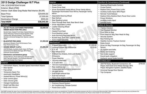 2013 Dodge Challenger R/T