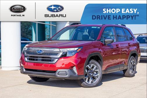 Crimson Red Pearl 2026 Subaru Forester Premium