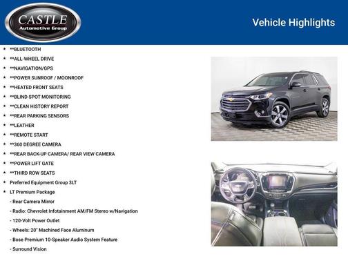 2019 Chevrolet Traverse LT Leather