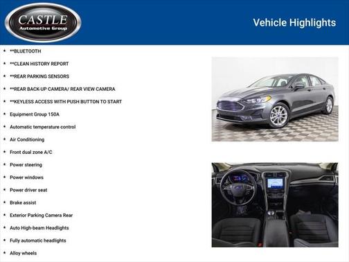 2020 Ford Fusion SE