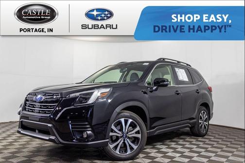 Crystal Black Silica 2024 Subaru Forester Limited