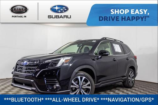 Crystal Black Silica 2024 Subaru Forester Limited