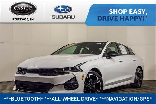 Glacial White Pearl 2023 Kia K5 GT-Line