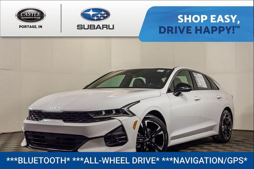 Glacial White Pearl 2023 Kia K5 GT-Line