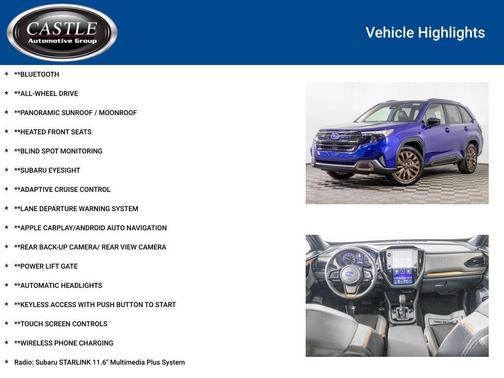 2025 Subaru Forester Sport