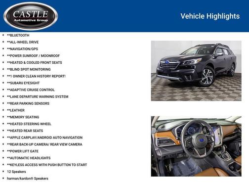 2022 Subaru Outback Touring