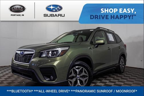 Jasper Green Metallic 2019 Subaru Forester Premium