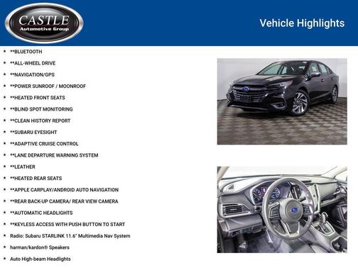 2023 Subaru Legacy Touring XT