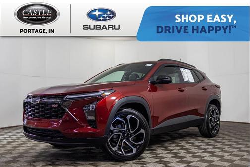 Crimson Metallic 2024 Chevrolet Trax FWD 2RS