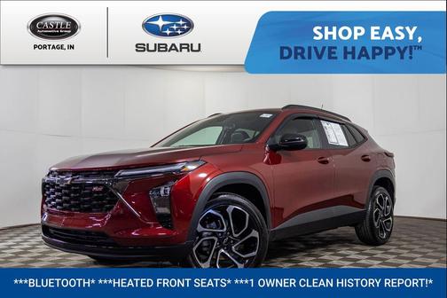Crimson Metallic 2024 Chevrolet Trax FWD 2RS