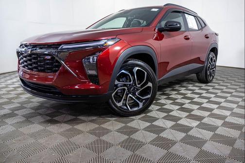 Crimson Metallic 2024 Chevrolet Trax FWD 2RS