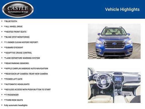 2019 Subaru Ascent Premium 7-Passenger