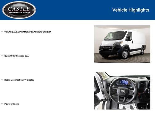 2023 RAM ProMaster 2500 Base