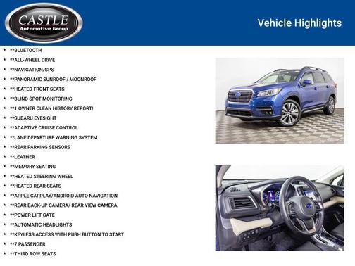 2022 Subaru Ascent Limited 7-Passenger