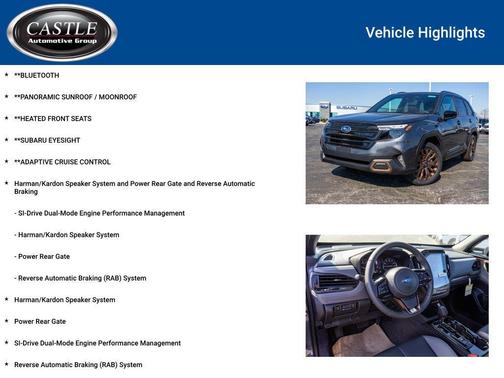 2026 Subaru Forester Sport