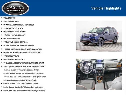 2021 Subaru Forester Sport