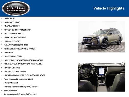 2023 Subaru Outback Onyx Edition XT