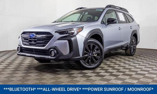 Ice Silver Metallic 2025 Subaru Outback Onyx Edition