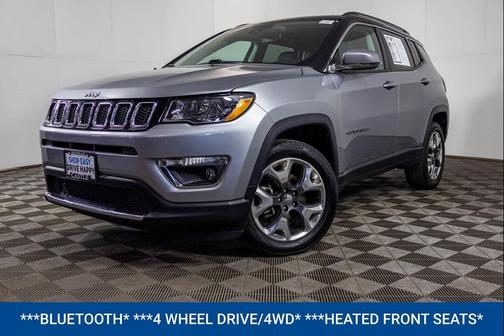 Billet Silver Metallic Clearcoat 2021 Jeep Compass Limited