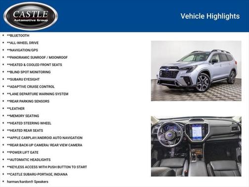 2024 Subaru Ascent Touring 7-Passenger