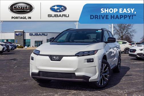 Cosmic White Pearl 2-Tone 2026 Subaru Solterra Touring