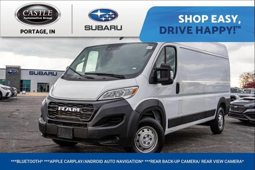 Bright White Clearcoat 2023 RAM ProMaster 2500 High Roof