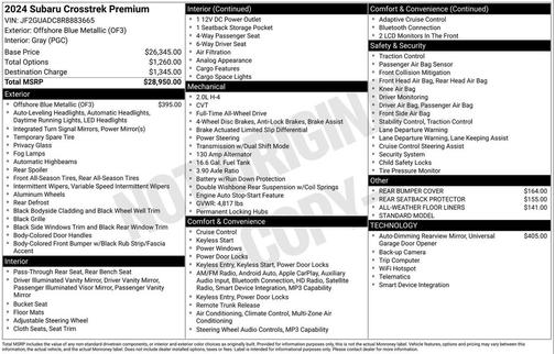 2024 Subaru Crosstrek Premium