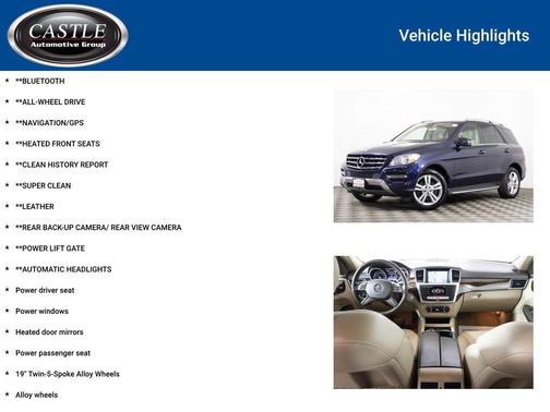 2015 Mercedes-Benz M-Class 4MATIC