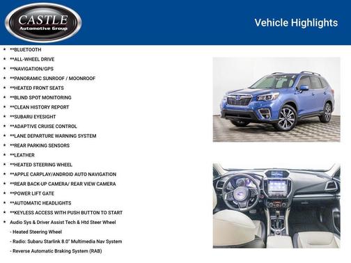 2020 Subaru Forester Limited