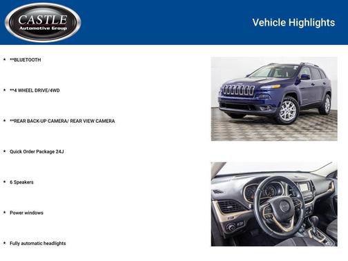 2015 Jeep Cherokee Latitude